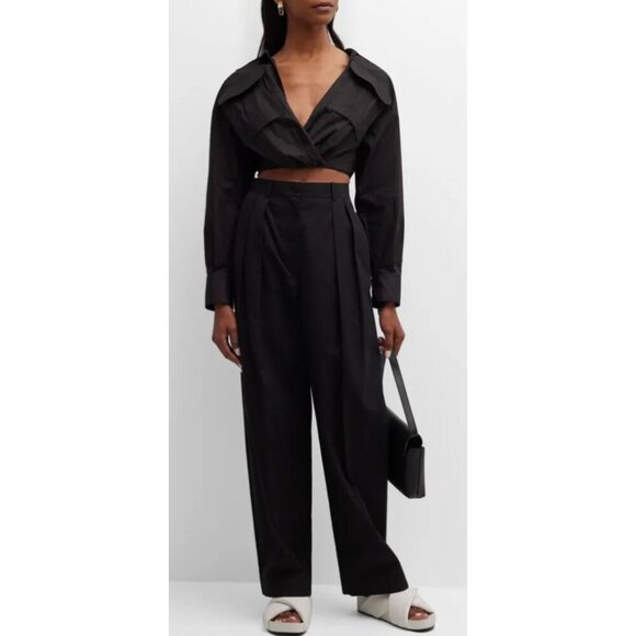 A.L.C. Tops - NWT A.L.C. Corbin Long-Sleeve Black Top-sz 10